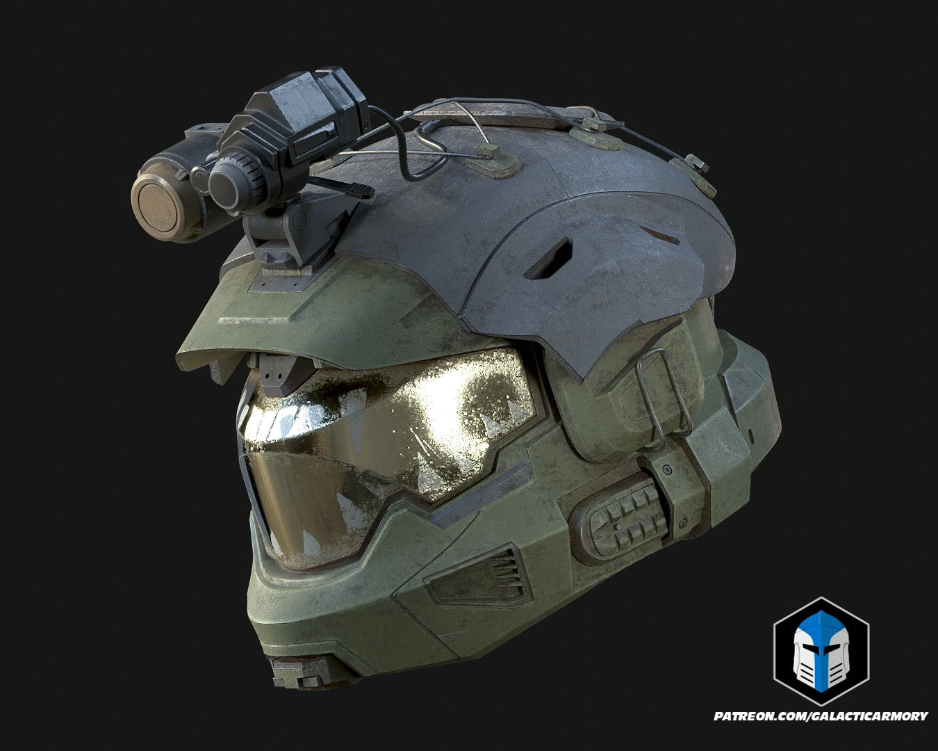 Infinite Artaius Helmet - 3D Print Files 8 Infinite Artaius Helmet - 3D Print Files - Image 6