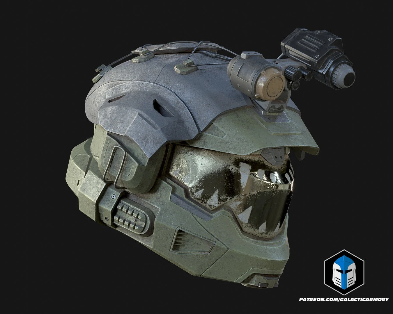 Infinite Artaius Helmet - 3D Print Files 14 Infinite Artaius Helmet - 3D Print Files - Image 12