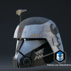 Desert Commander Wolffe Helmet - 3D Print Files -Galacticarmory Store 1p0001