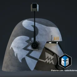 Desert Commander Wolffe Helmet - 3D Print Files -Galacticarmory Store 1p0006