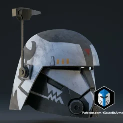 Desert Commander Wolffe Helmet - 3D Print Files -Galacticarmory Store 1p0007