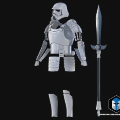 Samurai Stormtrooper Armor - 3D Print Files -Galacticarmory Store 1w0001