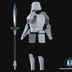 Samurai Stormtrooper Armor - 3D Print Files -Galacticarmory Store 1w0003