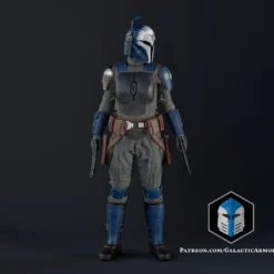 Bo Katan Figurine - Pose 2 - 3D Print Files -Galacticarmory Store 20000