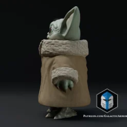 Standing Grogu - Arms At Side - 3D Print Files -Galacticarmory Store 20002 1