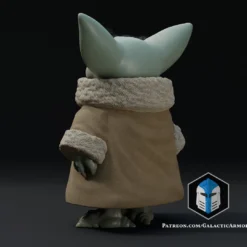 Standing Grogu - Arms At Side - 3D Print Files -Galacticarmory Store 20003 1