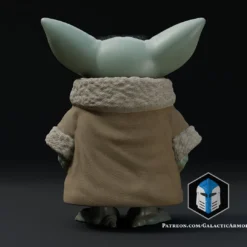 Standing Grogu - Arms At Side - 3D Print Files -Galacticarmory Store 20004 1