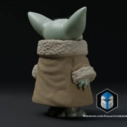 Standing Grogu - Arms At Side - 3D Print Files -Galacticarmory Store 20005 1