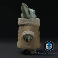 Standing Grogu - Arms At Side - 3D Print Files -Galacticarmory Store 20006 1