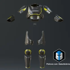 Helldivers 2 Armor - B-01 Tactical - 3D Print Files -Galacticarmory Store 253oh