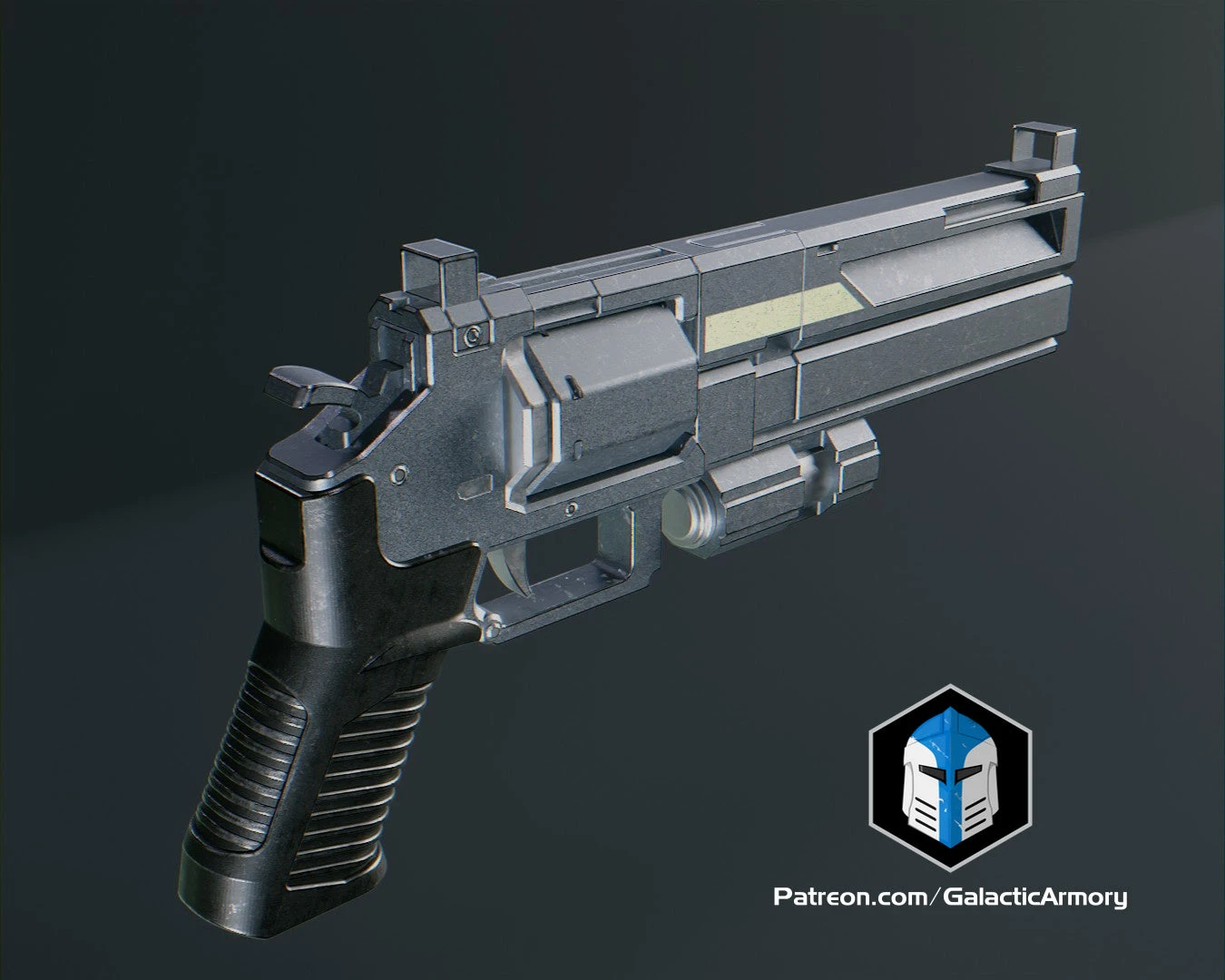 Helldivers 2 - Senator Revolver Pistol - 3D Print Files 7 Helldivers 2 - Senator Revolver Pistol - 3D Print Files - Image 5