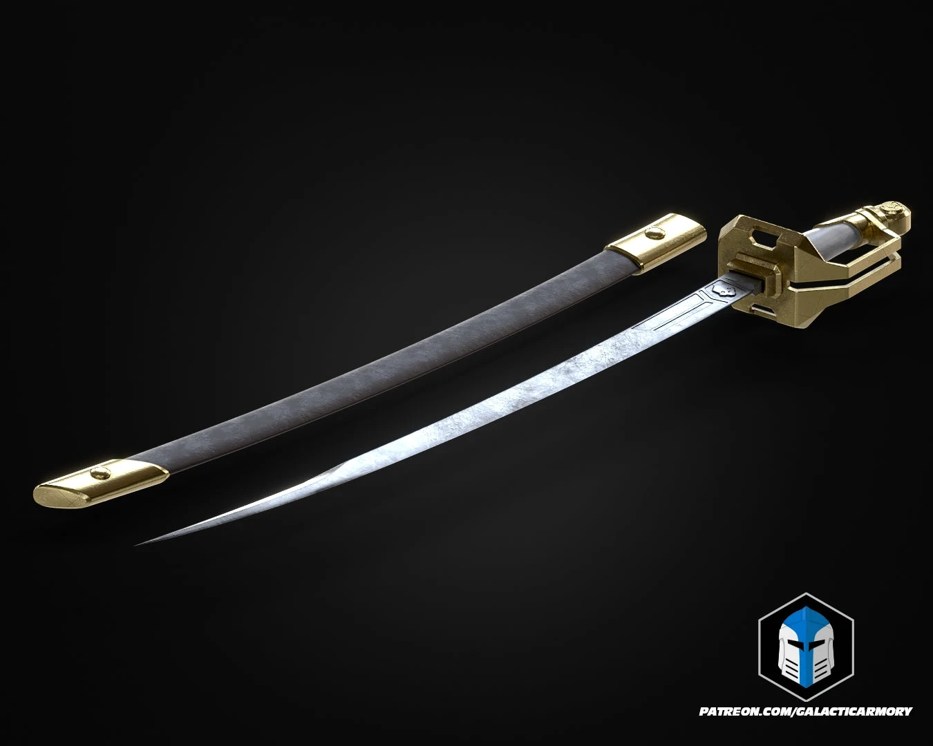 Helldivers 2 - CQC-2 Saber - 3D Print Files 8 Helldivers 2 - CQC-2 Saber - 3D Print Files - Image 6