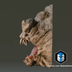 Life Sized Rancor Head Wall Mount - 3D Print Files -Galacticarmory Store 2i