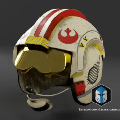 Rebel Pilot Helmet - 3D Print Files -Galacticarmory Store 2ts 11