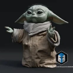 Grogu Figurine - Pose 3 - 3D Print Files -Galacticarmory Store 30001 2f8d3d4a 3aa6 475d b482 efdc2bec92c2