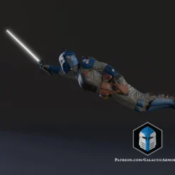 Bo Katan Figurine - Pose 3 - 3D Print Files -Galacticarmory Store 30002 010698a5 f350 4839 91c9 a0b246652db6