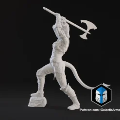 Karlach Figurine - Pose 3 - 3D Print Files -Galacticarmory Store 30002 4c5d912d 2d13 4475 9455 4550c4a487c7
