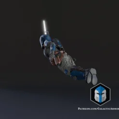 Bo Katan Figurine - Pose 3 - 3D Print Files -Galacticarmory Store 30003 41519d23 257d 41e3 a9d3 e9de491f6a1f