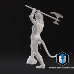 Karlach Figurine - Pose 3 - 3D Print Files -Galacticarmory Store 30003 4559cc92 acd3 4aca 8013 e6de61c599d6