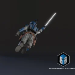 Bo Katan Figurine - Pose 3 - 3D Print Files -Galacticarmory Store 30004 1f2d6ad9 0319 4454 8f76 0c056d2a4f26