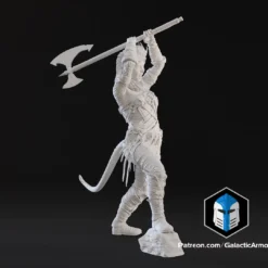 Karlach Figurine - Pose 3 - 3D Print Files -Galacticarmory Store 30007 c0f5e28f c2a5 4fea 90a1 05a98cedfaea