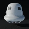Rogue One Stormtrooper Helmet - 3D Print Files -Galacticarmory Store 3RogueOneStormtrooperHelmet360GIF