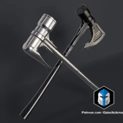 Mandalorian Melee Weapons - 3D Print Files -Galacticarmory Store 3 6 1