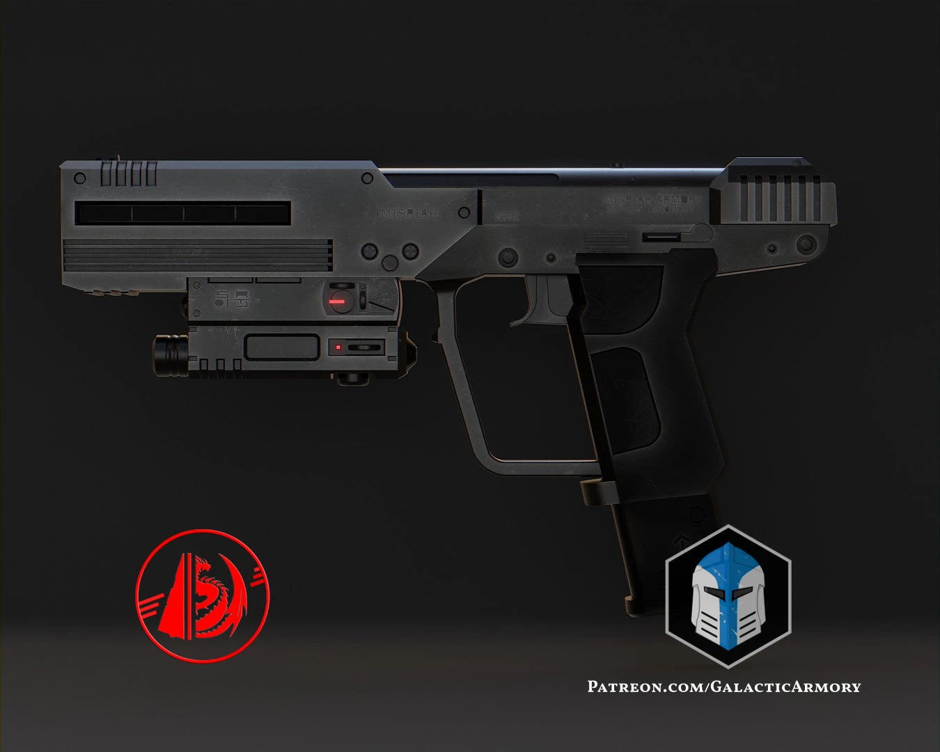 ODST SOCOM Pistol - 3D Print Files 7 ODST SOCOM Pistol - 3D Print Files - Image 5