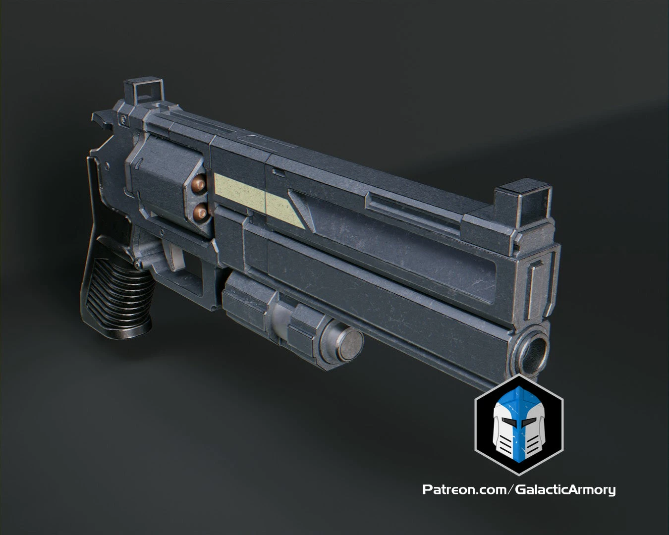 Helldivers 2 - Senator Revolver Pistol - 3D Print Files 8 Helldivers 2 - Senator Revolver Pistol - 3D Print Files - Image 6