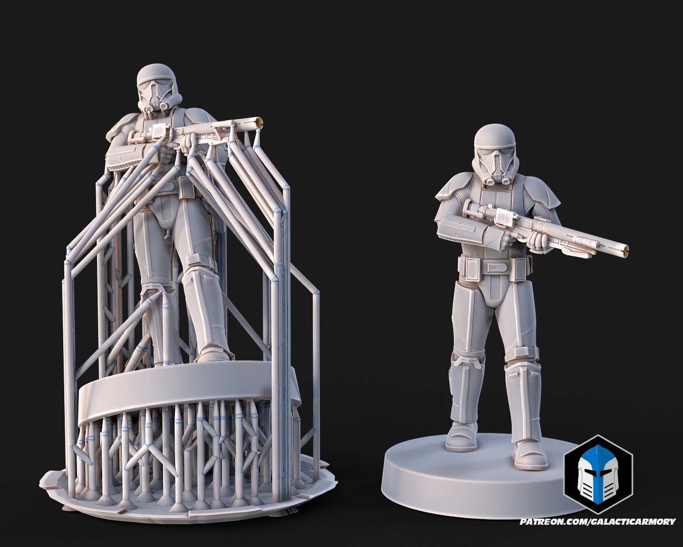 1:48 Scale Death Troopers - 3D Print Files 7 1:48 Scale Death Troopers - 3D Print Files - Image 5