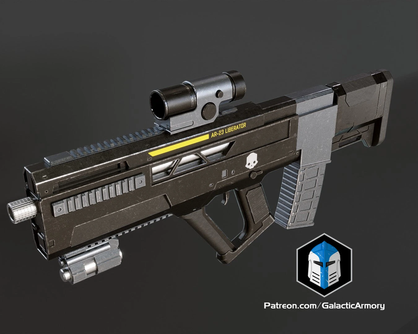 Helldivers 2 Liberator - Pro Version - 3D Print Files 8 Helldivers 2 Liberator - Pro Version - 3D Print Files - Image 6