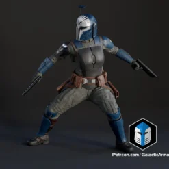 Bo Katan Figurine - Pose 4 - 3D Print Files -Galacticarmory Store 40001 ff267a3b 94c0 4ee7 9c9a 4a2000694daa