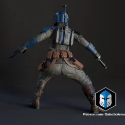 Bo Katan Figurine - Pose 4 - 3D Print Files -Galacticarmory Store 40005 749048bb c88c 4eee bacf 835d48521020