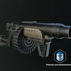 Pyke Syndicate Repeater Blaster - 3D Print Files -Galacticarmory Store 4 2