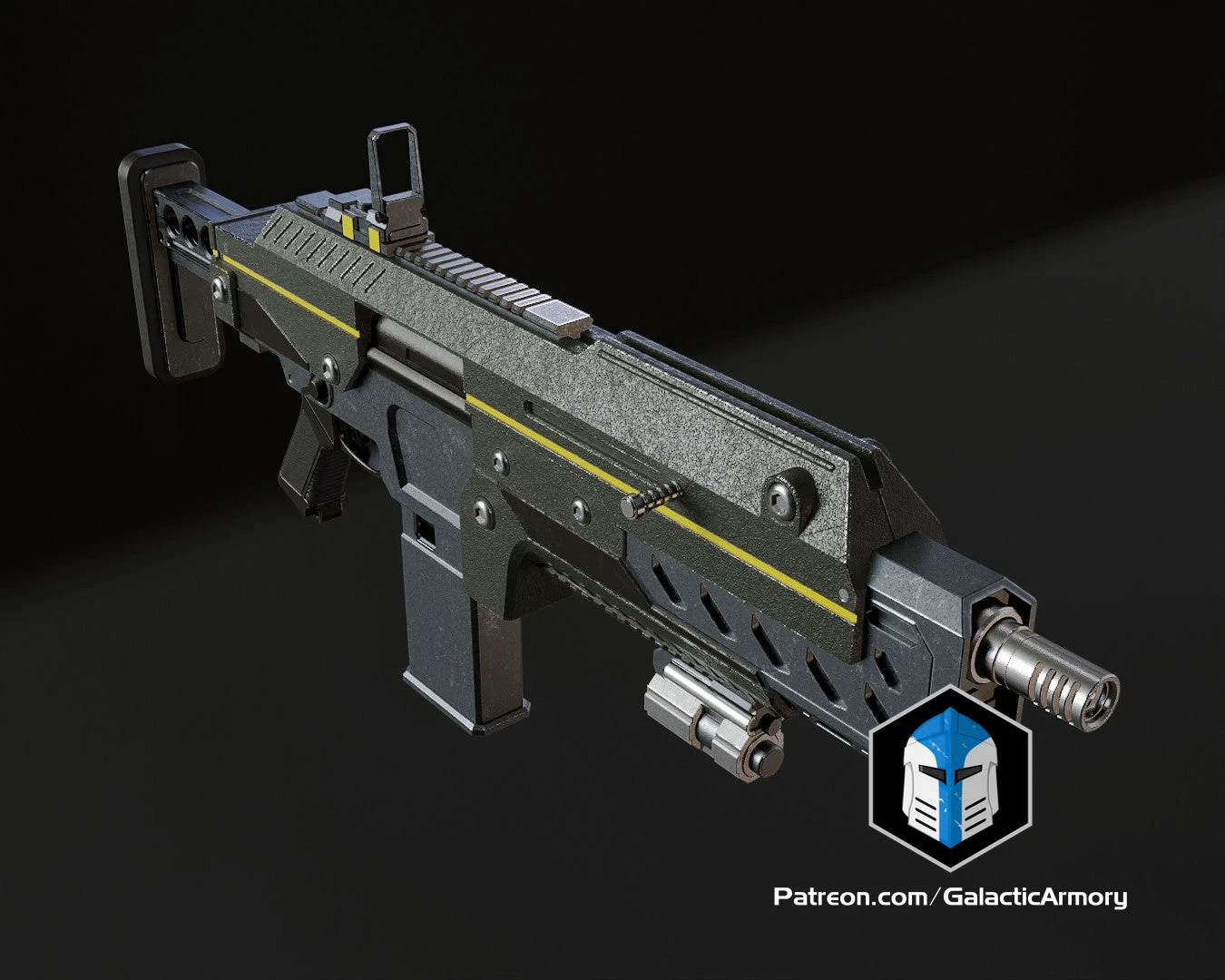 Helldivers 2 - Breaker - 3D Print Files 11 Helldivers 2 - Breaker - 3D Print Files - Image 9