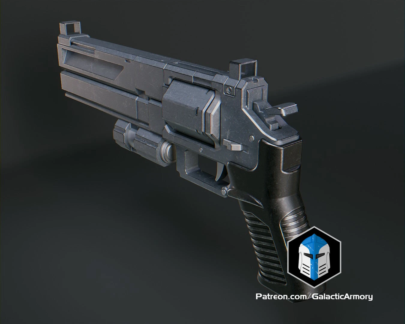 Helldivers 2 - Senator Revolver Pistol - 3D Print Files 9 Helldivers 2 - Senator Revolver Pistol - 3D Print Files - Image 7