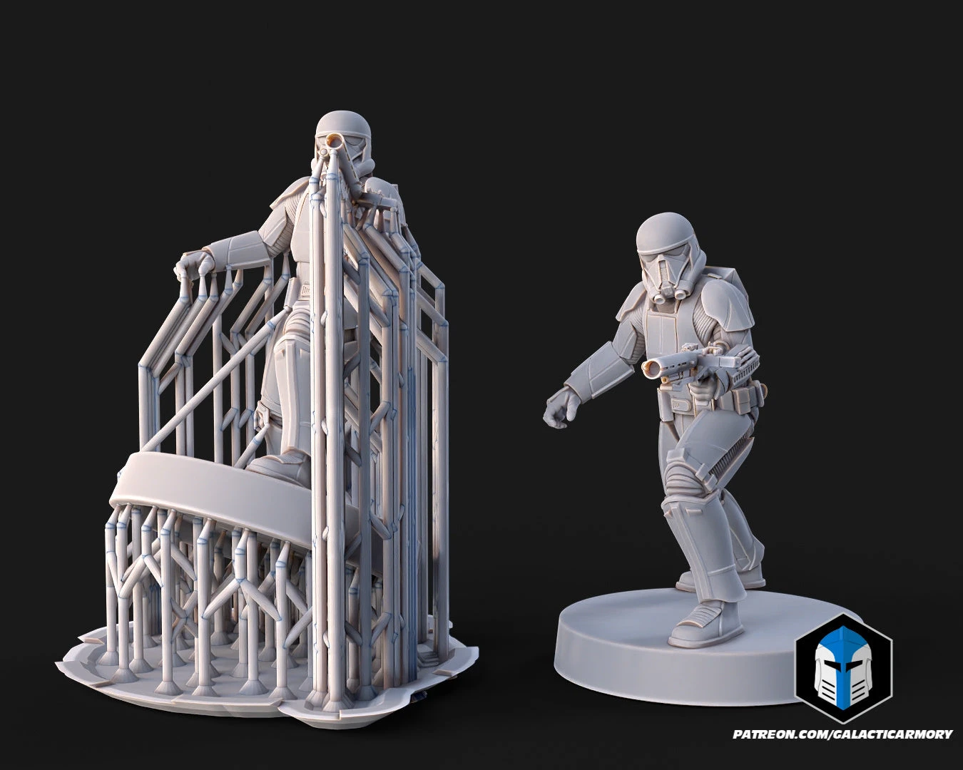 1:48 Scale Death Troopers - 3D Print Files 8 1:48 Scale Death Troopers - 3D Print Files - Image 6