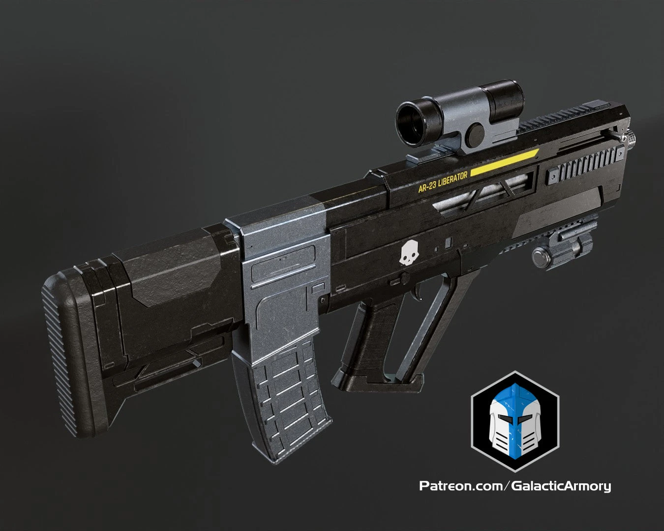 Helldivers 2 Liberator - Pro Version - 3D Print Files 9 Helldivers 2 Liberator - Pro Version - 3D Print Files - Image 7