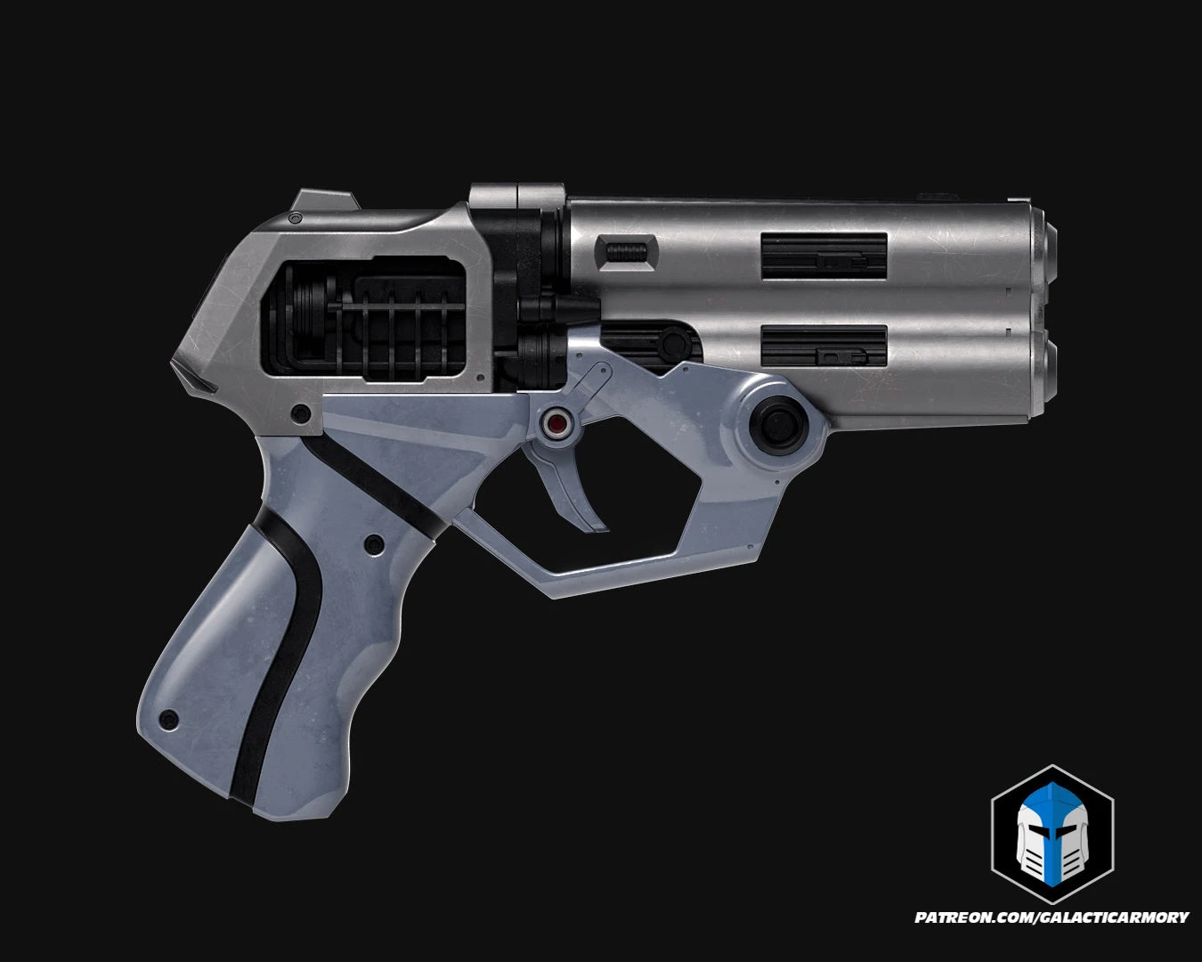 Blade Runner Luv's Blaster - 3D Print Files 8 Blade Runner Luv's Blaster - 3D Print Files - Image 6