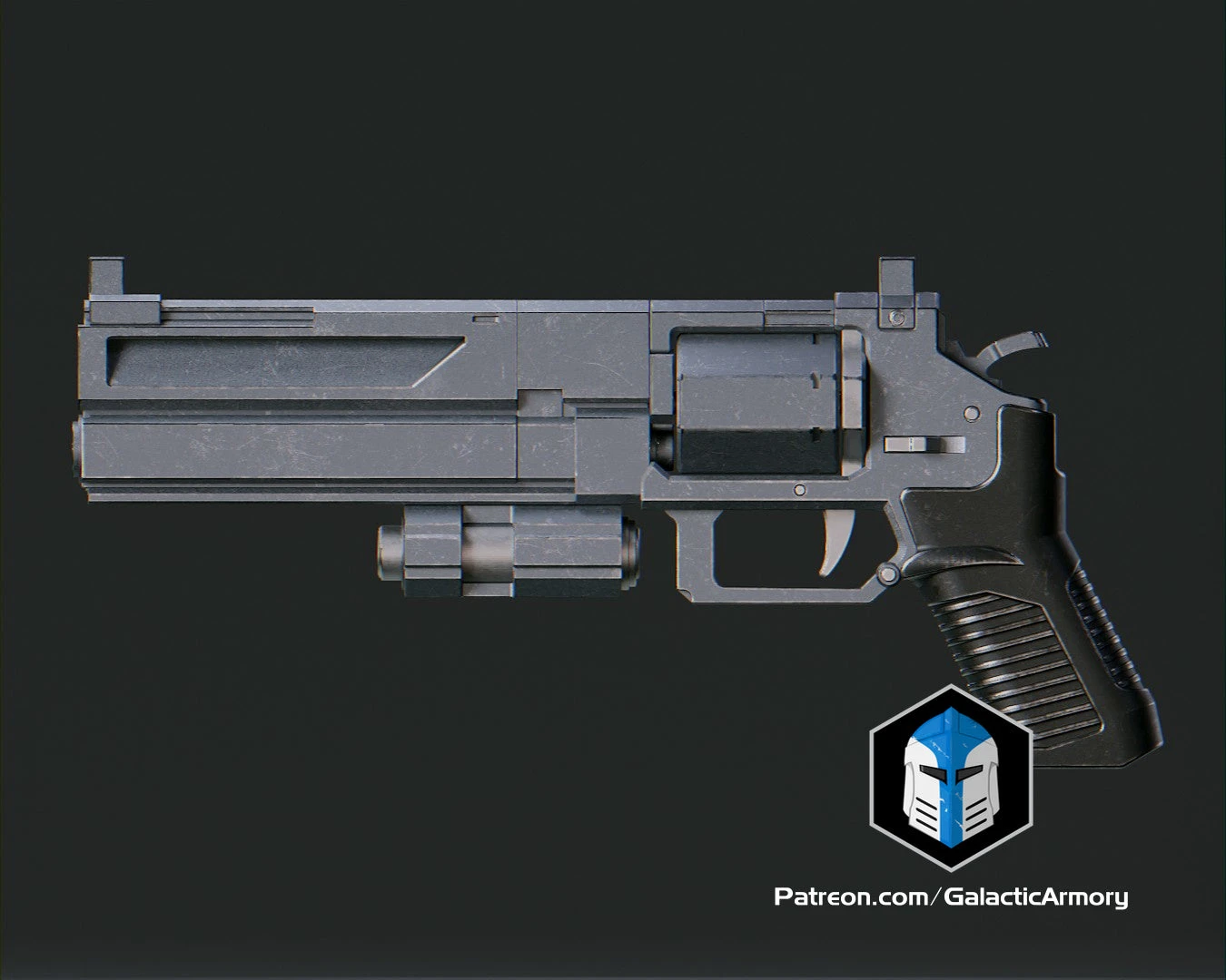 Helldivers 2 - Senator Revolver Pistol - 3D Print Files 10 Helldivers 2 - Senator Revolver Pistol - 3D Print Files - Image 8