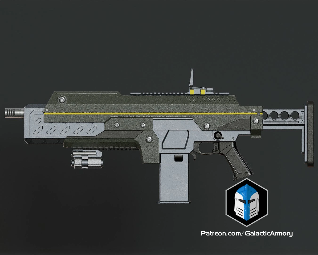 Helldivers 2 - Breaker - 3D Print Files 6 Helldivers 2 - Breaker - 3D Print Files - Image 4
