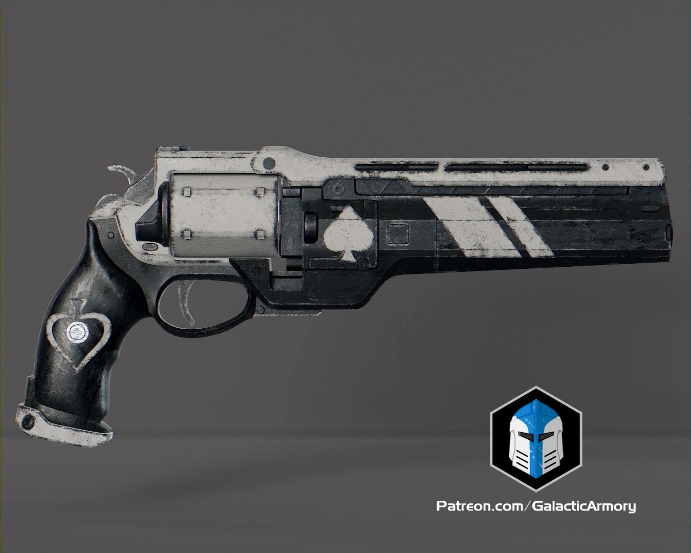 Ace Of Spades Hand Cannon - 3D Print Files 11 Ace Of Spades Hand Cannon - 3D Print Files - Image 9