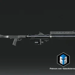 Animated DC-15 A Blaster Rifle - 3D Print Files -Galacticarmory Store 7 1