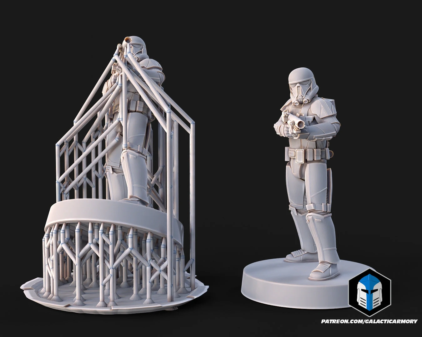 1:48 Scale Death Troopers - 3D Print Files 11 1:48 Scale Death Troopers - 3D Print Files - Image 9