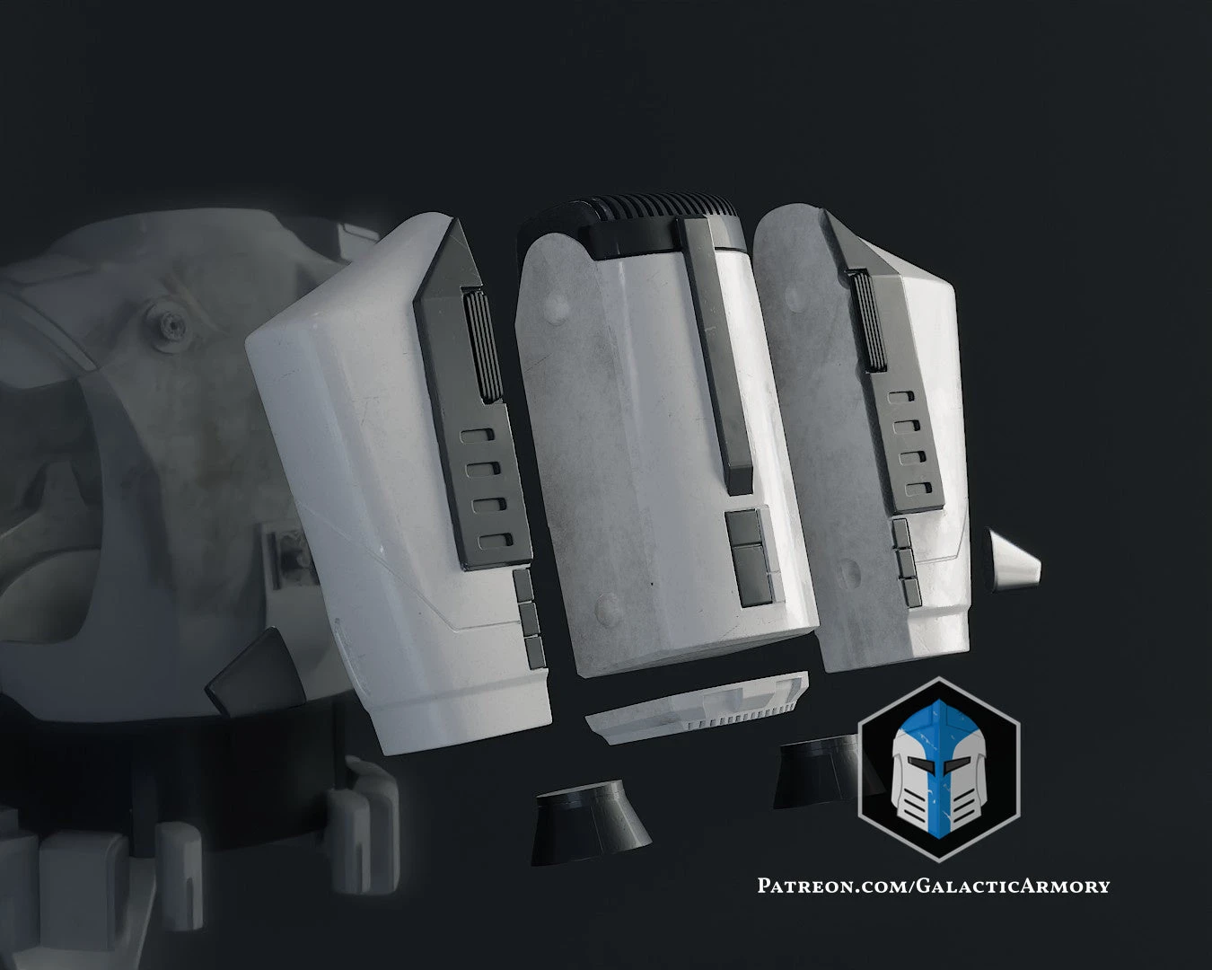Imperial Mandalorian Commando Armor - 3D Print Files 9 Imperial Mandalorian Commando Armor - 3D Print Files - Image 7