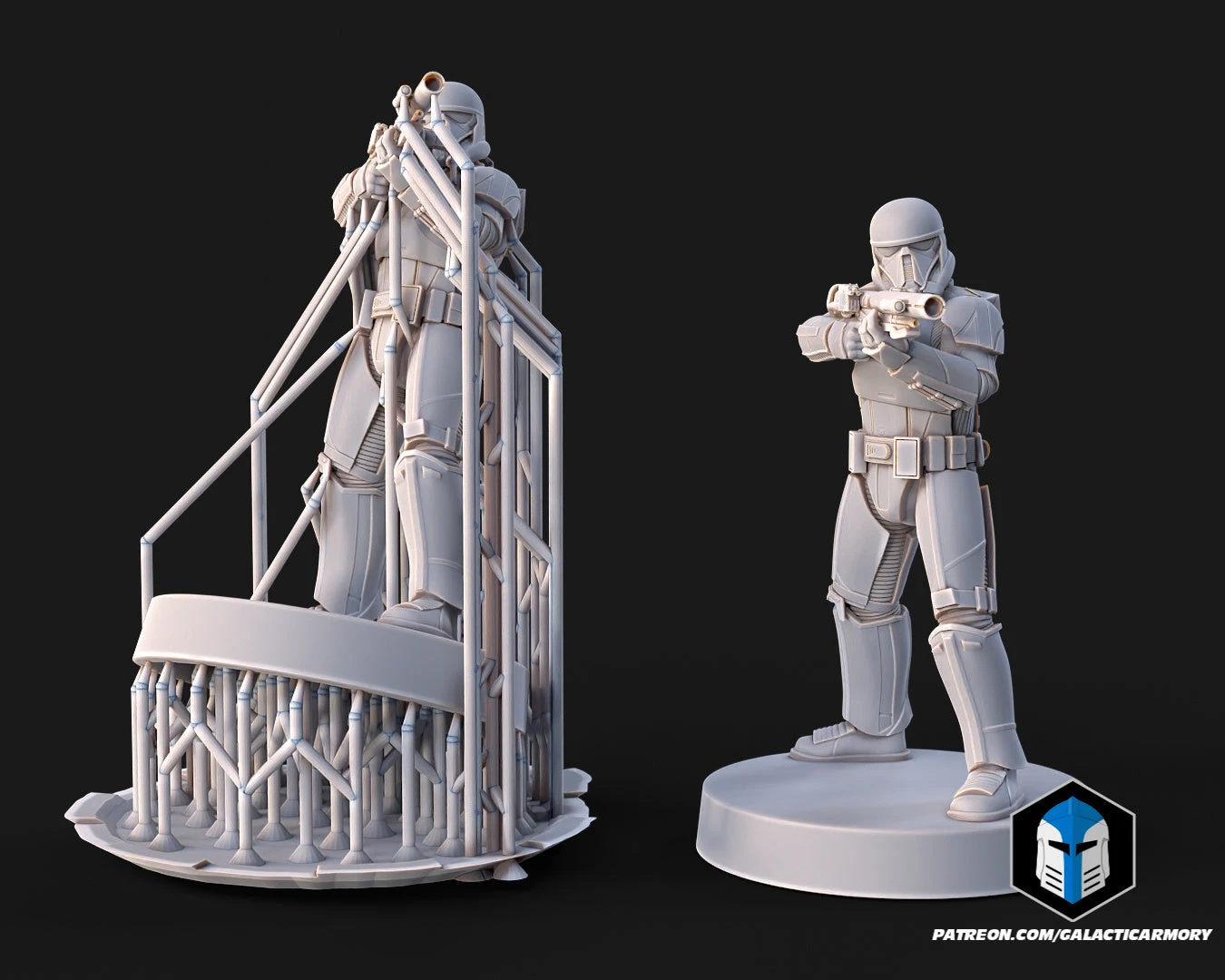 1:48 Scale Death Troopers - 3D Print Files 12 1:48 Scale Death Troopers - 3D Print Files - Image 10