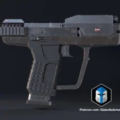 Magnum Pistol - 3D Print Files -Galacticarmory Store 9 4
