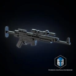 A280 Rebel Blaster - 3D Print Files -Galacticarmory Store A280BlasterRifle 2