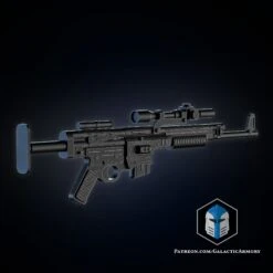 A280 Rebel Blaster - 3D Print Files -Galacticarmory Store A280BlasterRifle 4