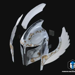 Angelic Mando Helmet - 3D Print Files 25 Angelic Mando Helmet - 3D Print Files -Galacticarmory Store AngelicMandoHelmet Exploded 8bc998dc 535f 4e9d a9c9 4d1a20510d18